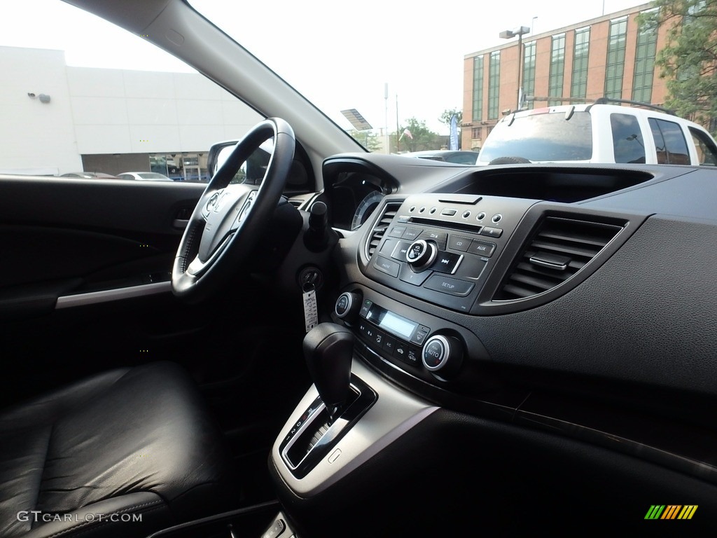 2014 CR-V EX-L AWD - Alabaster Silver Metallic / Black photo #13
