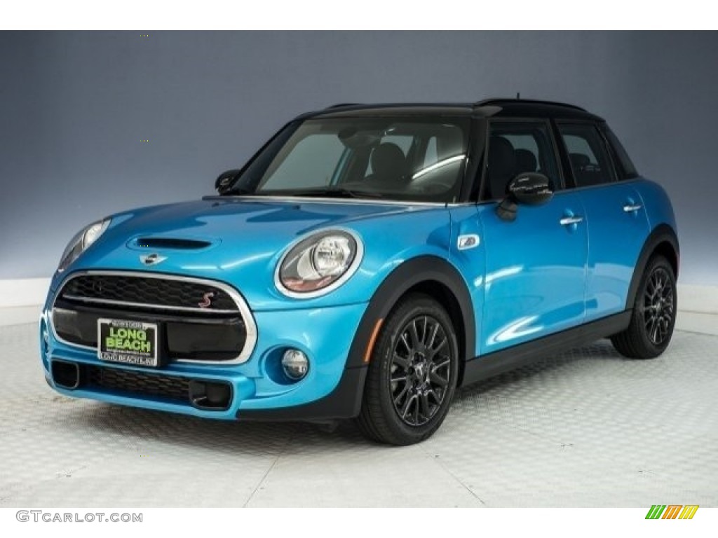 Electric Blue Metallic 2017 Mini Hardtop Cooper S 4 Door Exterior Photo #122030069
