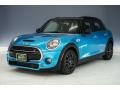 Electric Blue Metallic 2017 Mini Hardtop Cooper S 4 Door Exterior