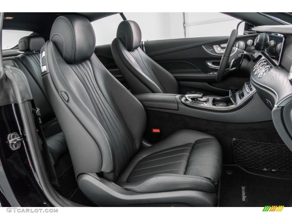 2018 E 400 Coupe - Black / Black photo #2