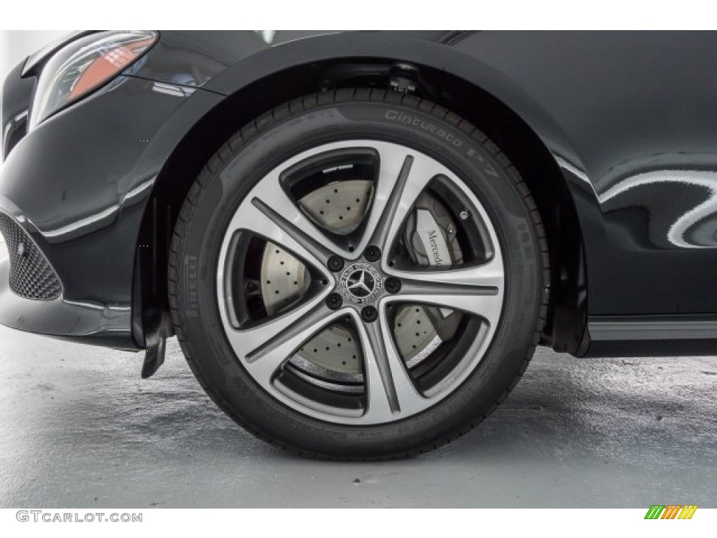 2018 E 400 Coupe - Black / Black photo #9