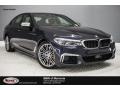 2018 Carbon Black Metallic BMW 5 Series M550i xDrive Sedan  photo #1