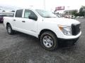 2017 Glacier White Nissan Titan S Crew Cab 4x4  photo #1