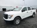 2017 Glacier White Nissan Titan S Crew Cab 4x4  photo #7