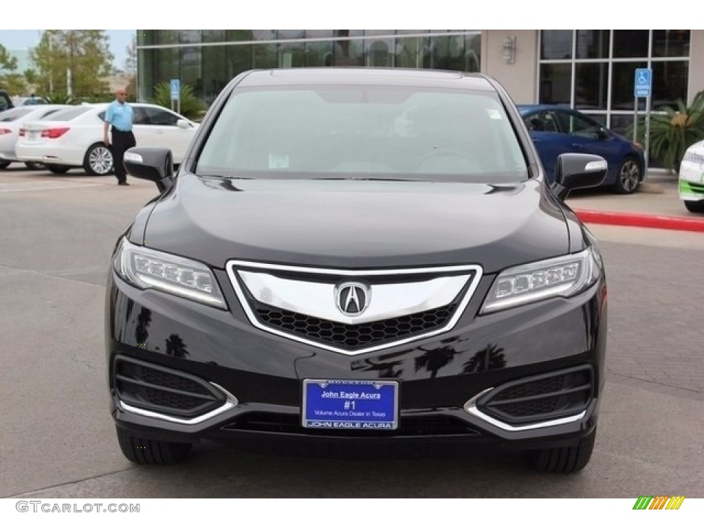 2018 RDX AWD - Crystal Black Pearl / Ebony photo #2