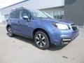 2018 Quartz Blue Pearl Subaru Forester 2.5i Limited  photo #1