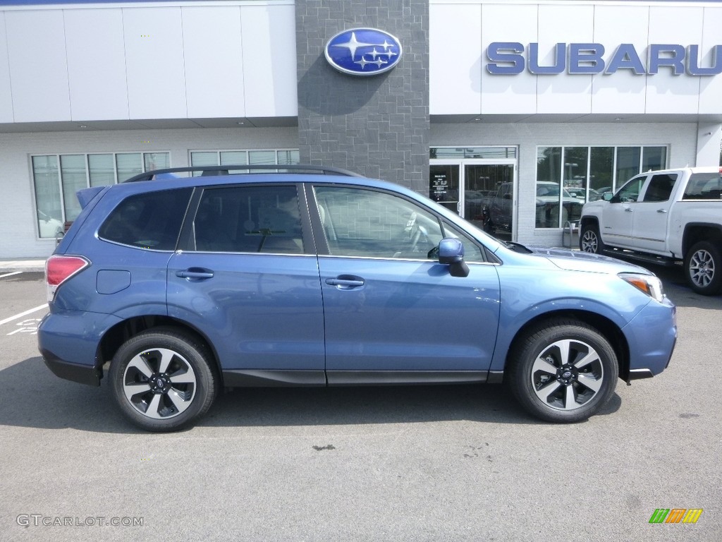 2018 Forester 2.5i Limited - Quartz Blue Pearl / Platinum photo #3