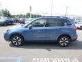 2018 Quartz Blue Pearl Subaru Forester 2.5i Limited  photo #7