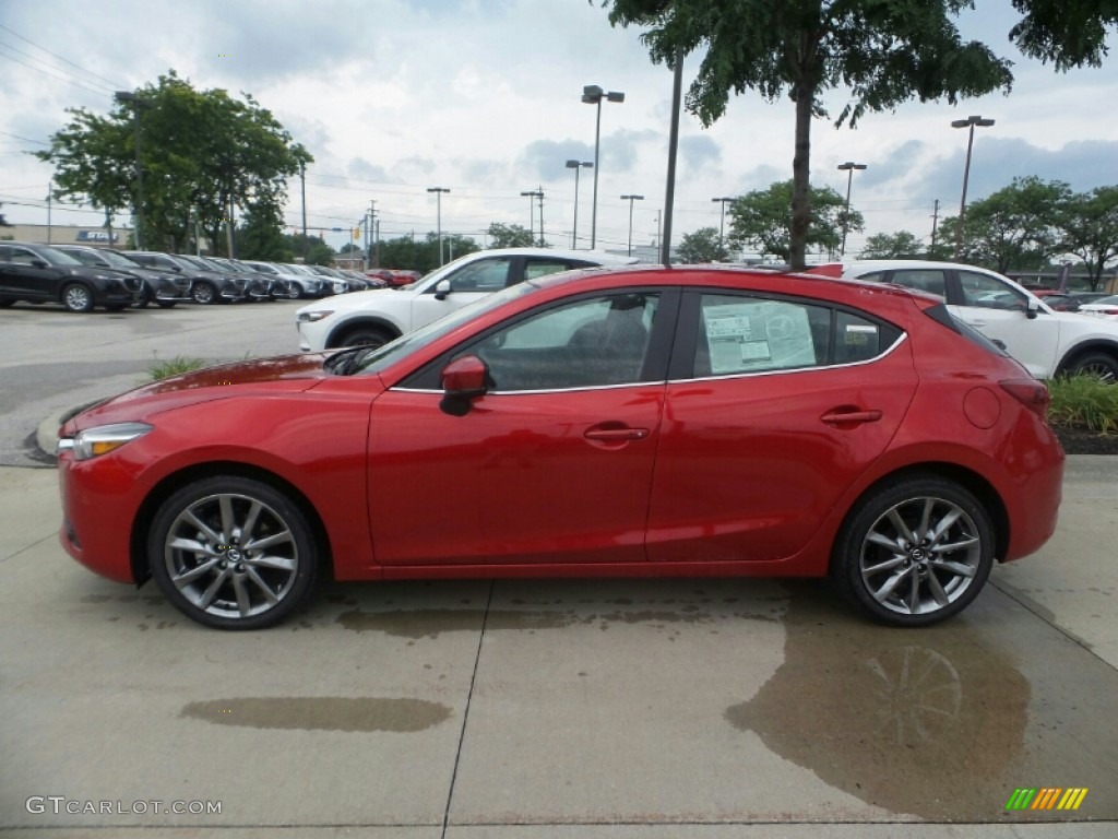 Soul Red Metallic 2018 Mazda MAZDA3 Grand Touring 5 Door Exterior Photo #122037320