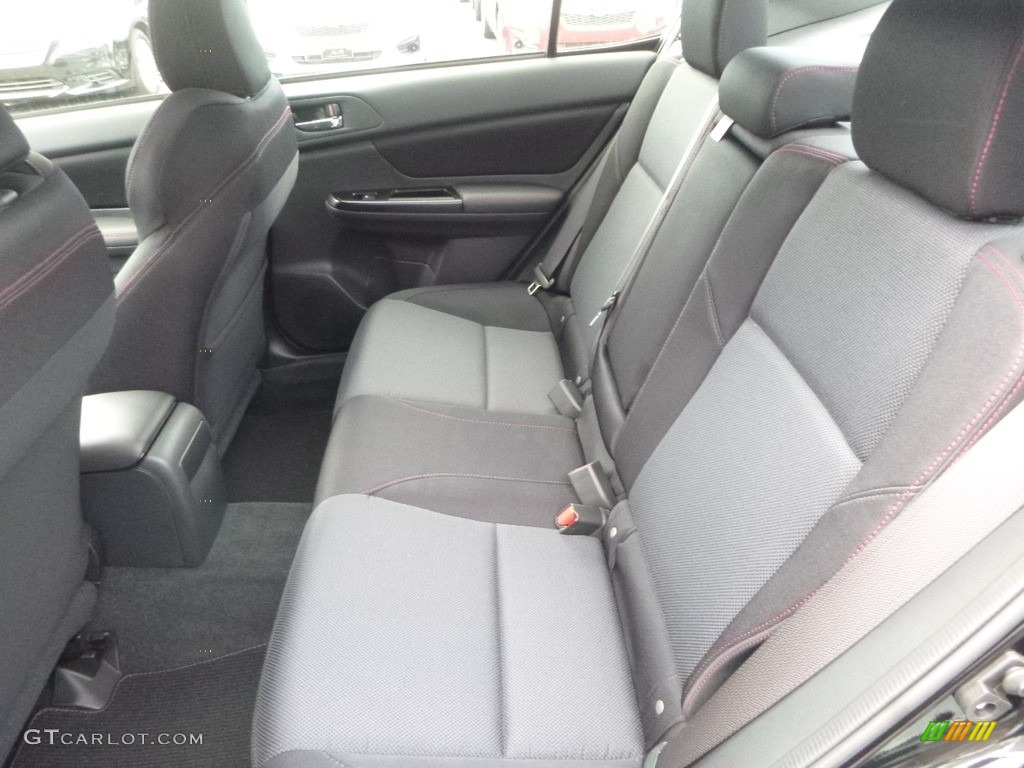 Carbon Black Interior 2018 Subaru WRX Premium Photo #122037976