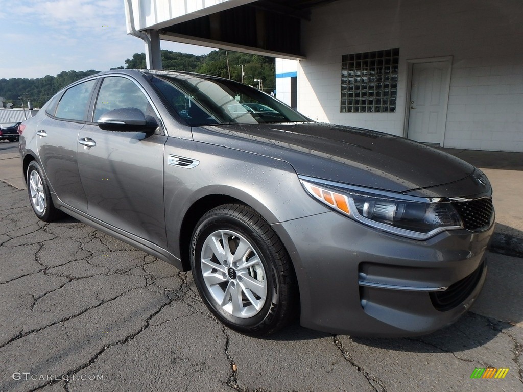 Titanium Silver 2018 Kia Optima LX Exterior Photo #122038475