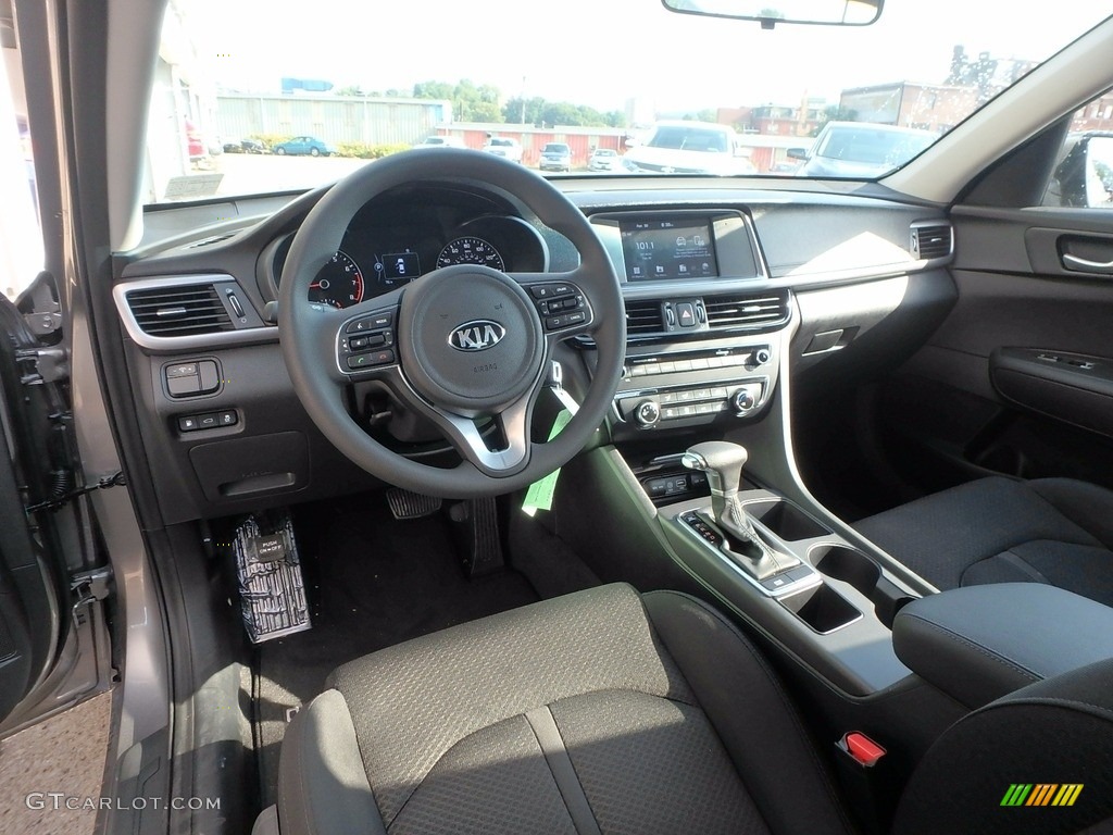 Black Interior 2018 Kia Optima LX Photo #122038577