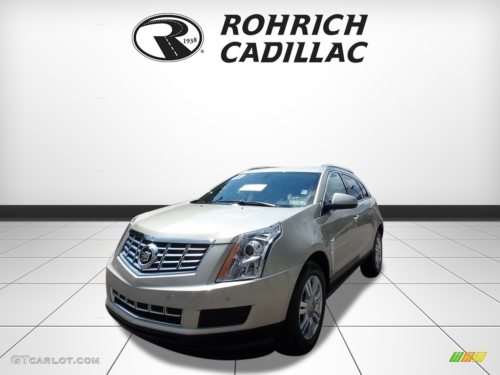 2015 SRX Luxury AWD - Silver Coast Metallic / Shale/Brownstone photo #1