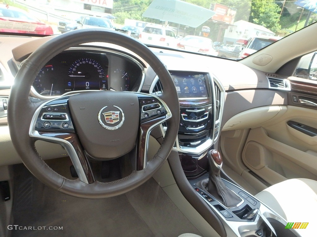 2015 SRX Luxury AWD - Silver Coast Metallic / Shale/Brownstone photo #16