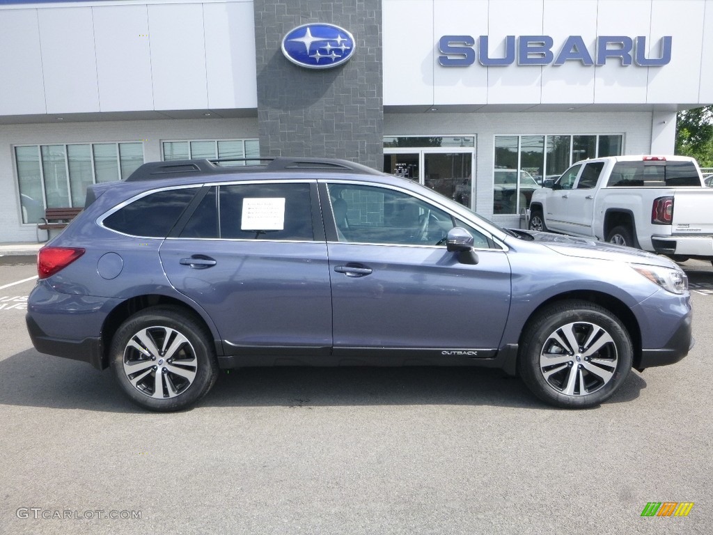2018 Outback 3.6R Limited - Twilight Blue Metallic / Titanium Gray photo #3