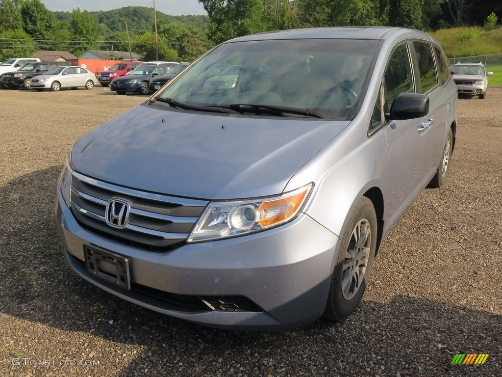 2011 Odyssey EX-L - Celestial Blue Metallic / Gray photo #3