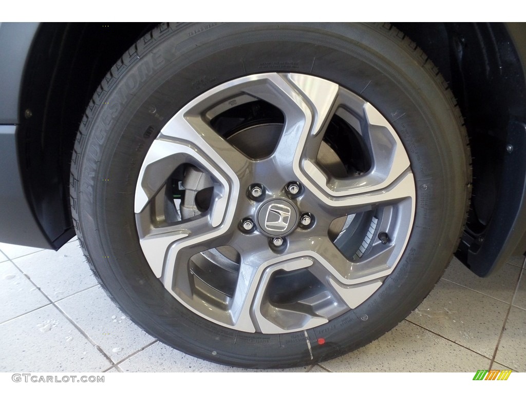 2017 CR-V EX - Modern Steel Metallic / Gray photo #15