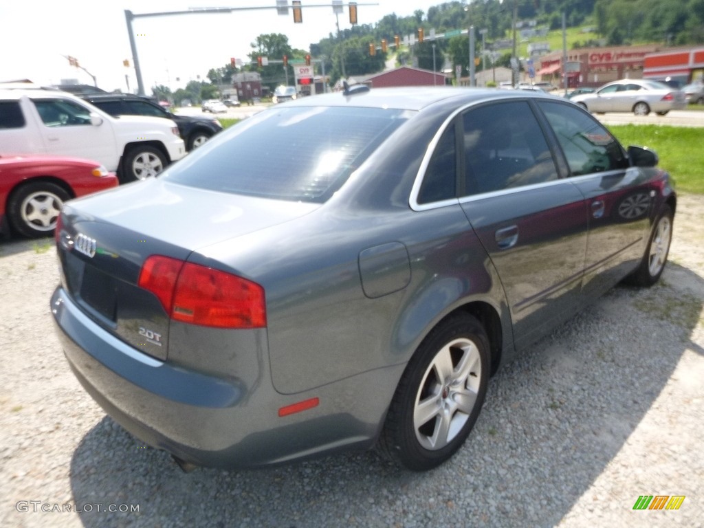 2006 A4 2.0T quattro Sedan - Quartz Gray Metallic / Ebony photo #5