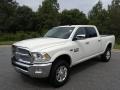 Pearl White - 2500 Laramie Crew Cab 4x4 Photo No. 2