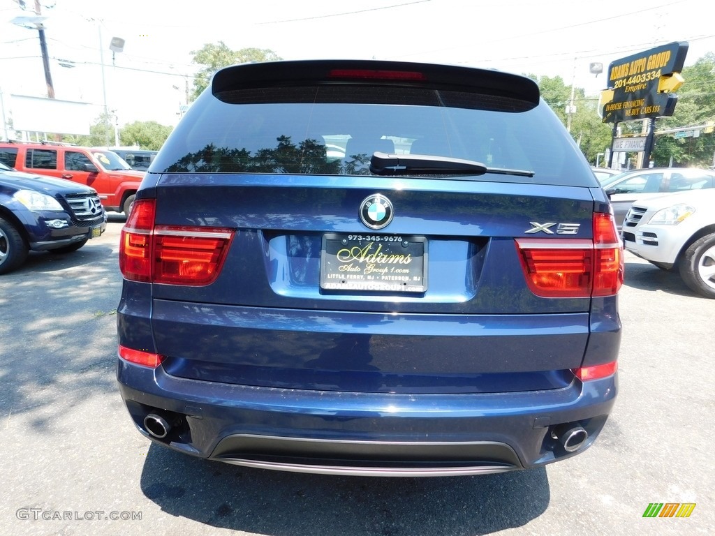 2011 X5 xDrive 35i - Deep Sea Blue Metallic / Cinnamon photo #6