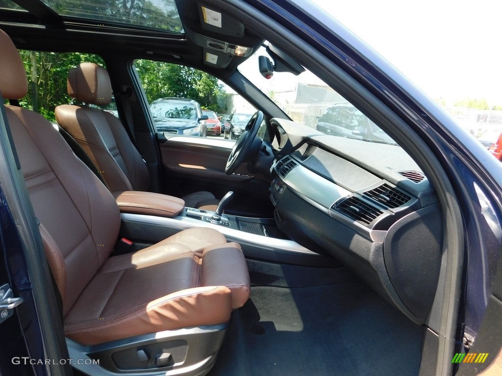 2011 X5 xDrive 35i - Deep Sea Blue Metallic / Cinnamon photo #23