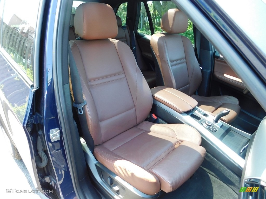 2011 X5 xDrive 35i - Deep Sea Blue Metallic / Cinnamon photo #24