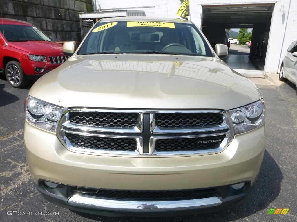 2011 Durango Express 4x4 - White Gold / Dark Graystone/Medium Graystone photo #8