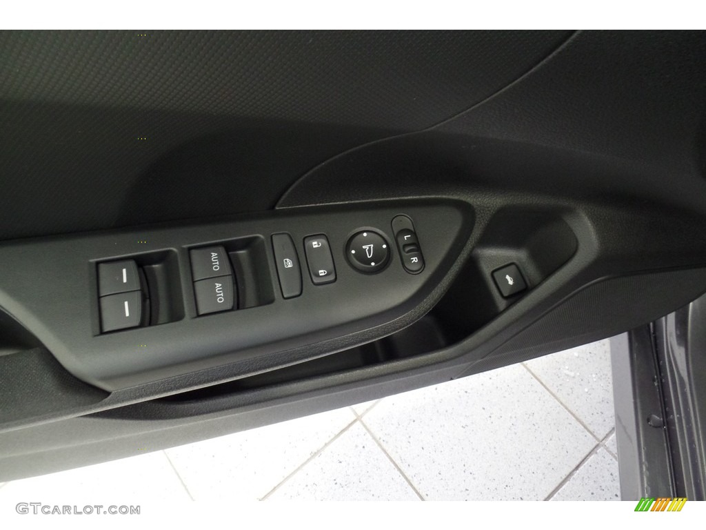 2017 Civic LX Sedan - Modern Steel Metallic / Black photo #12