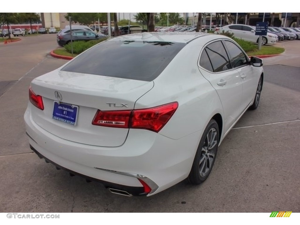 2018 TLX V6 Sedan - Bellanova White Pearl / Parchment photo #7