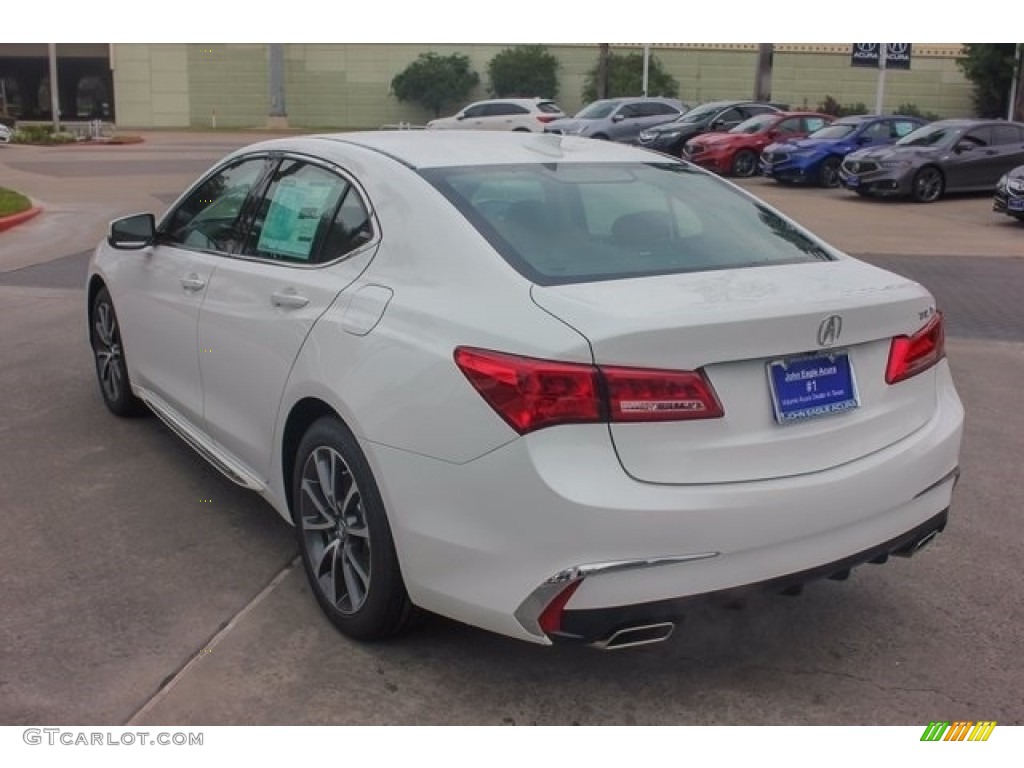 2018 TLX V6 Technology Sedan - Bellanova White Pearl / Espresso photo #5