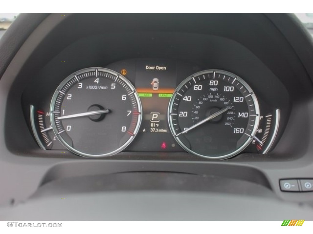 2018 Acura TLX V6 Technology Sedan Gauges Photo #122044826