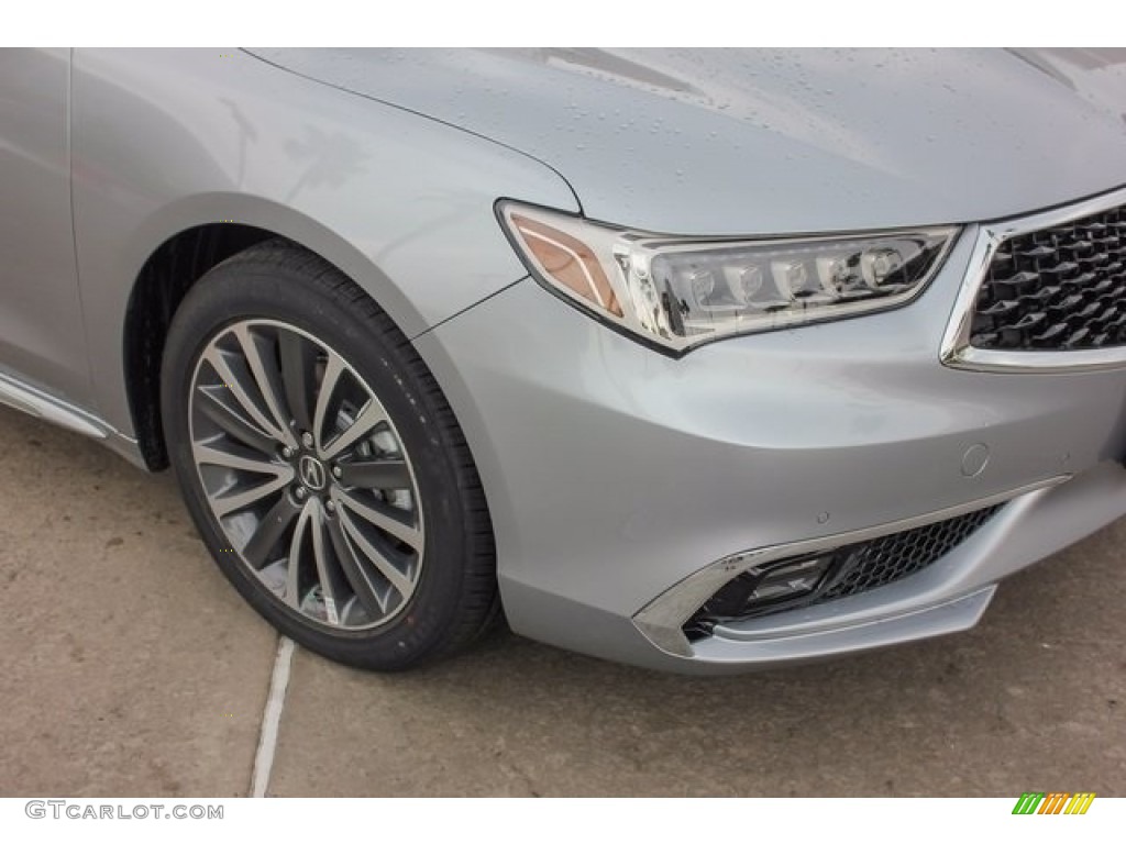 2018 TLX V6 Advance Sedan - Lunar Silver Metallic / Graystone photo #10