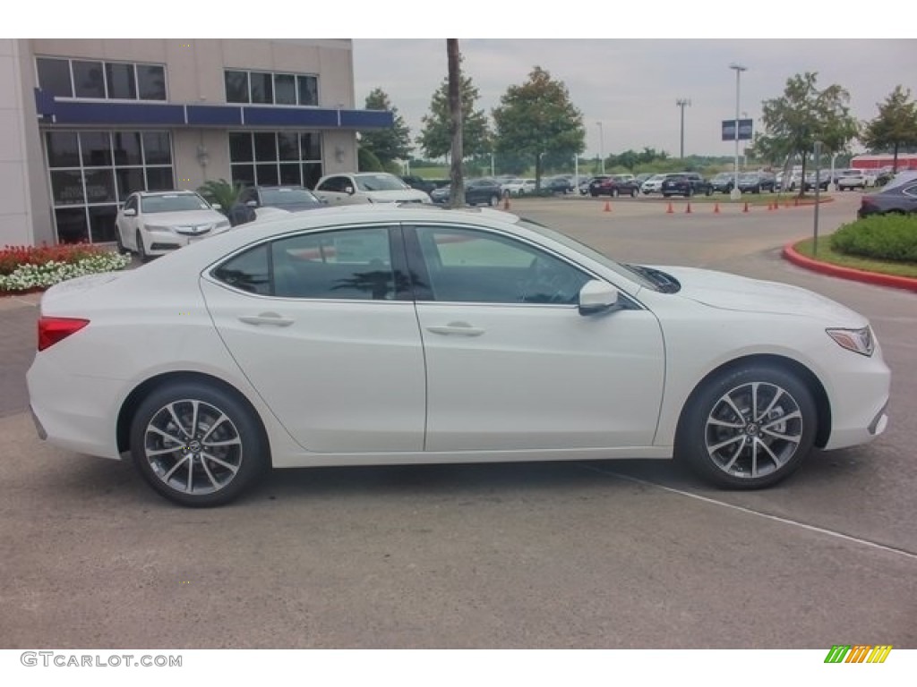 2018 TLX V6 Sedan - Bellanova White Pearl / Ebony photo #8