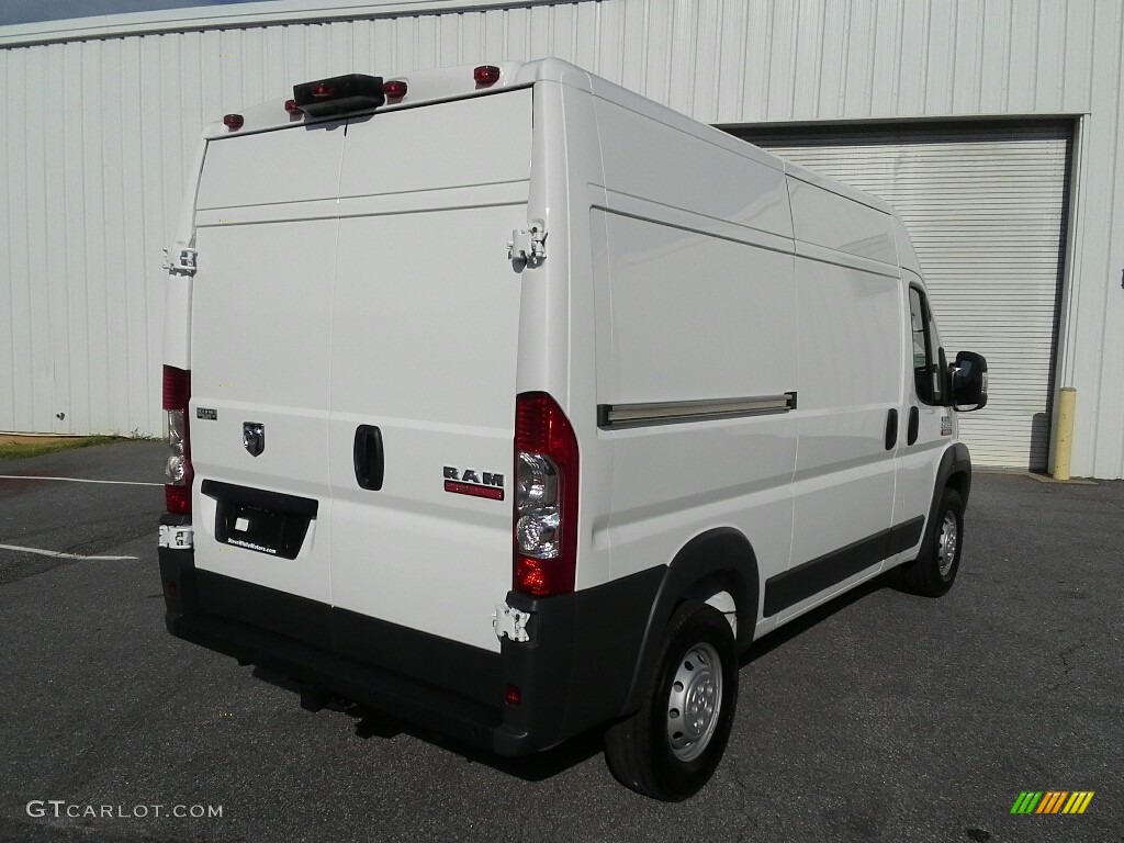 2017 ProMaster 2500 High Roof Cargo Van - Bright White / Gray photo #6