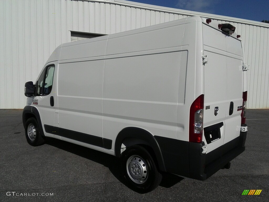 2017 ProMaster 2500 High Roof Cargo Van - Bright White / Gray photo #8