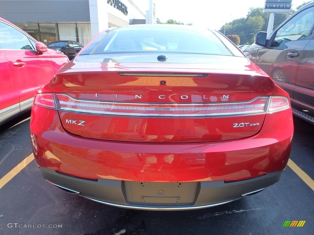 2017 MKZ Reserve AWD - Ruby Red / Cappuccino photo #3