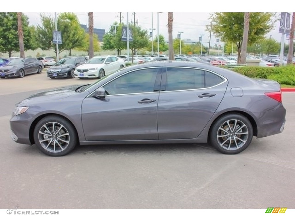 2018 TLX V6 Sedan - Modern Steel Metallic / Graystone photo #4