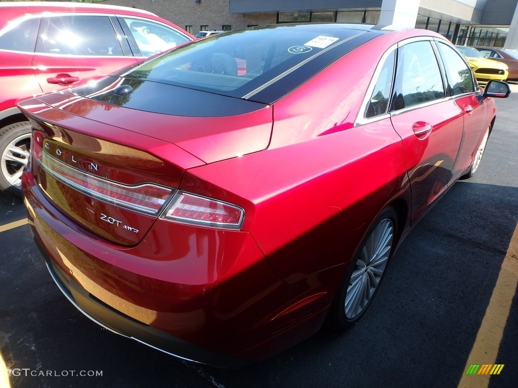 2017 MKZ Reserve AWD - Ruby Red / Cappuccino photo #4