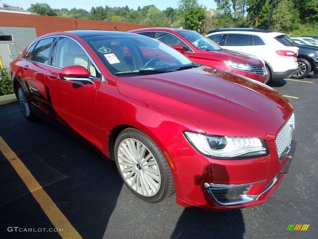 2017 MKZ Reserve AWD - Ruby Red / Cappuccino photo #5