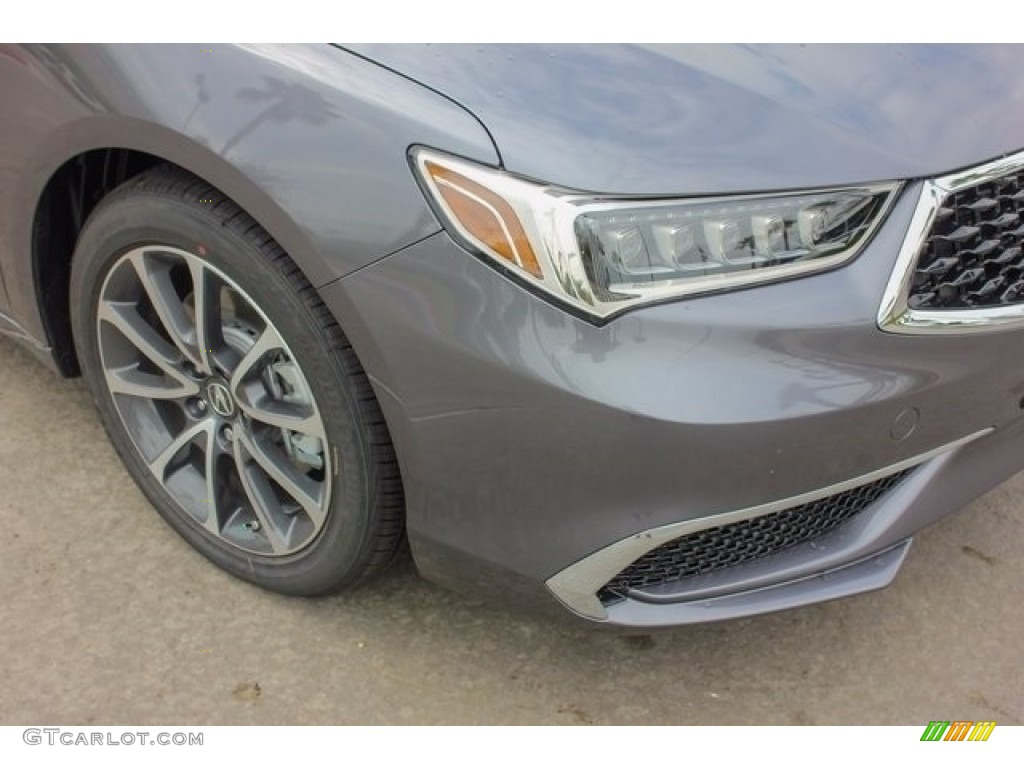 2018 TLX V6 Sedan - Modern Steel Metallic / Graystone photo #10