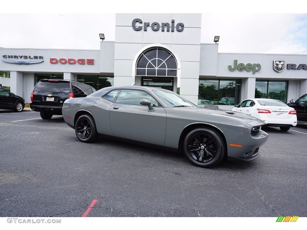 Destroyer Grey Dodge Challenger