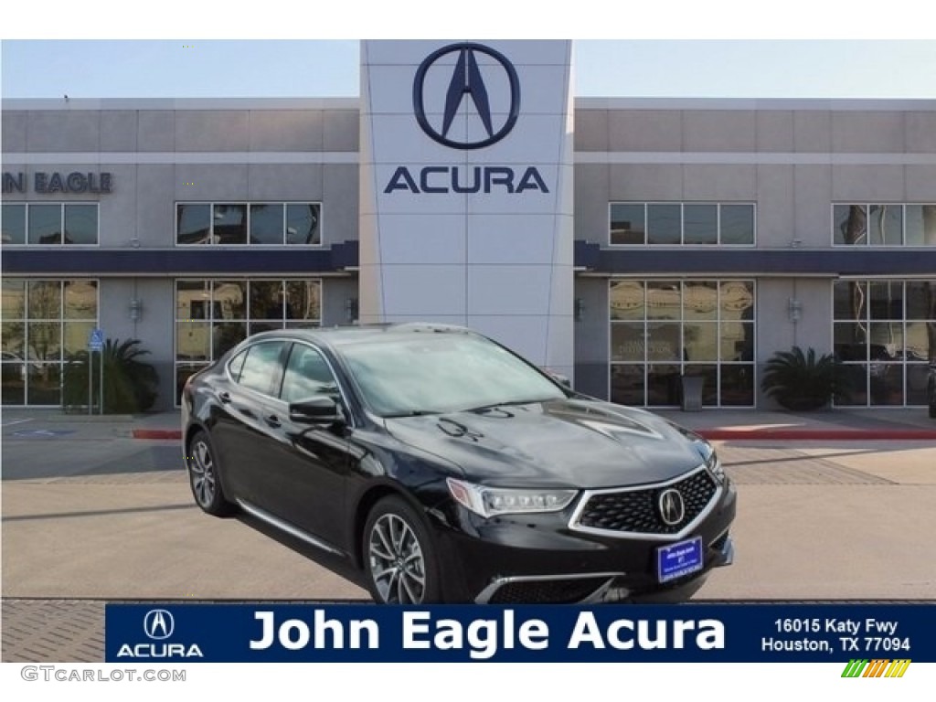 Crystal Black Pearl Acura TLX