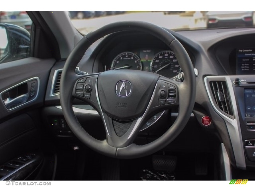 2018 TLX V6 Sedan - Crystal Black Pearl / Ebony photo #29