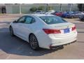 2018 Bellanova White Pearl Acura TLX V6 SH-AWD Advance Sedan  photo #5