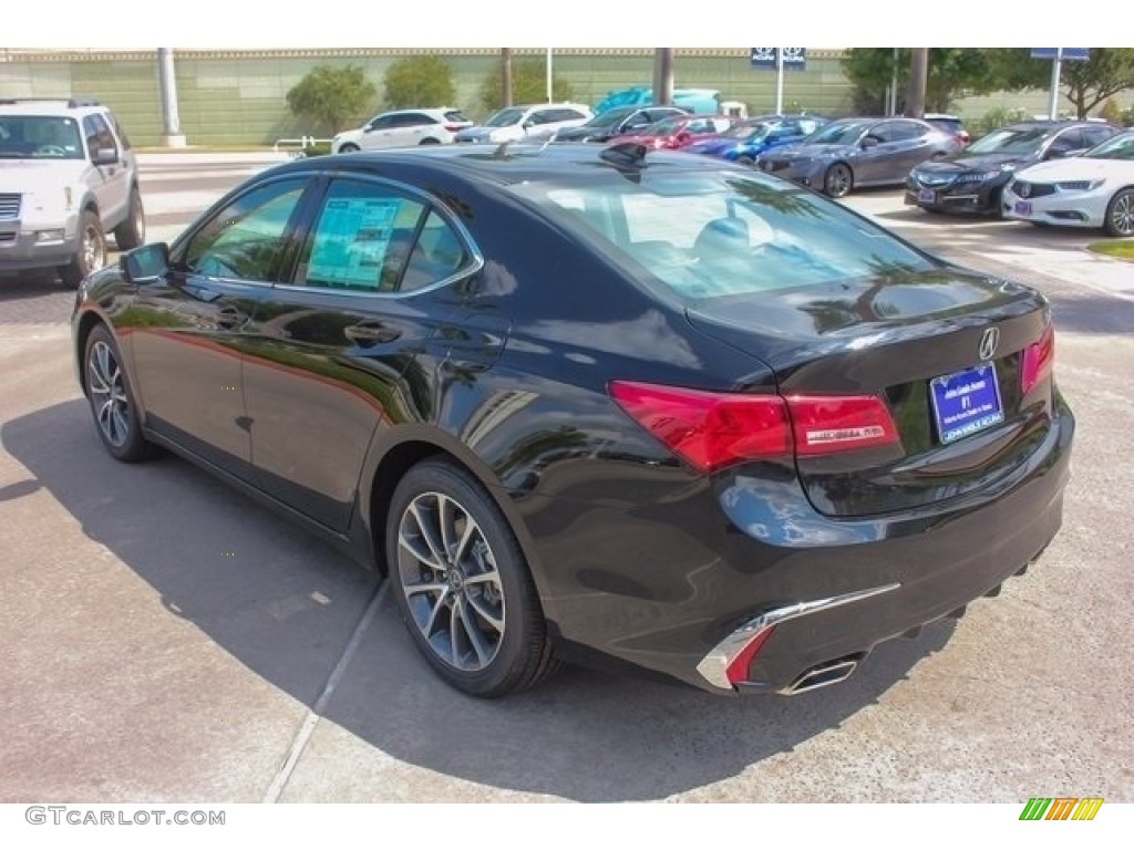 2018 TLX V6 Sedan - Crystal Black Pearl / Ebony photo #5