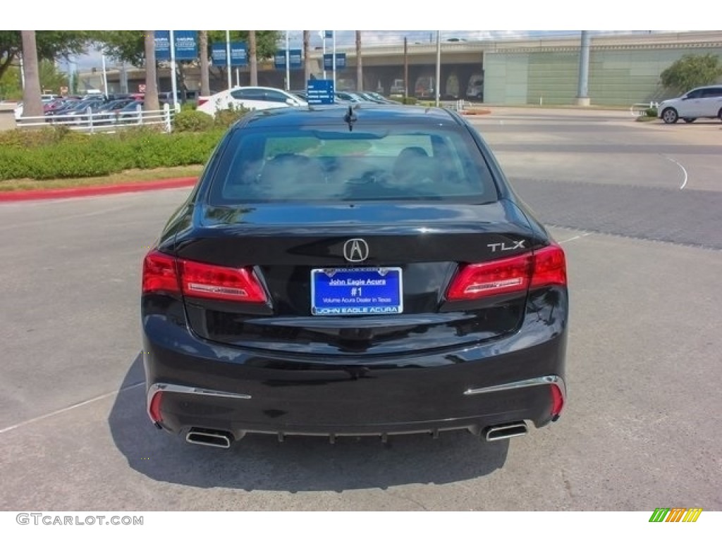 2018 TLX V6 Sedan - Crystal Black Pearl / Ebony photo #6