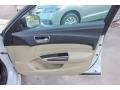 Parchment 2018 Acura TLX V6 SH-AWD Advance Sedan Door Panel
