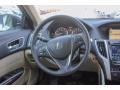 Parchment 2018 Acura TLX V6 SH-AWD Advance Sedan Steering Wheel