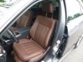 Chestnut Brown/Black 2016 Mercedes-Benz E 250 Bluetec Sedan Interior Color