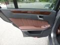 Chestnut Brown/Black 2016 Mercedes-Benz E 250 Bluetec Sedan Door Panel